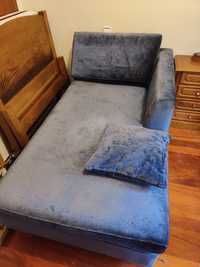 Chaise longue azul