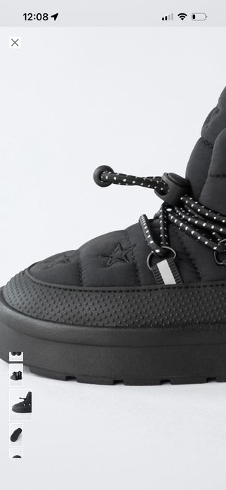 Чоботи Zara snow water repellent