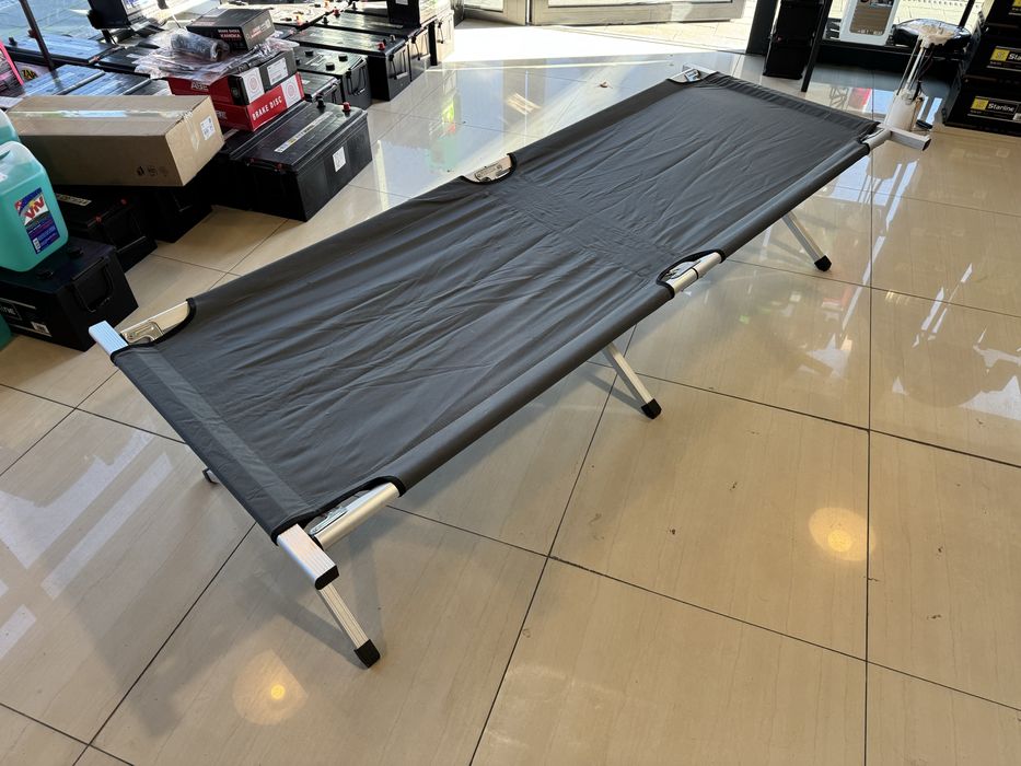 Łóżko polowe składane sprawne turystyczne