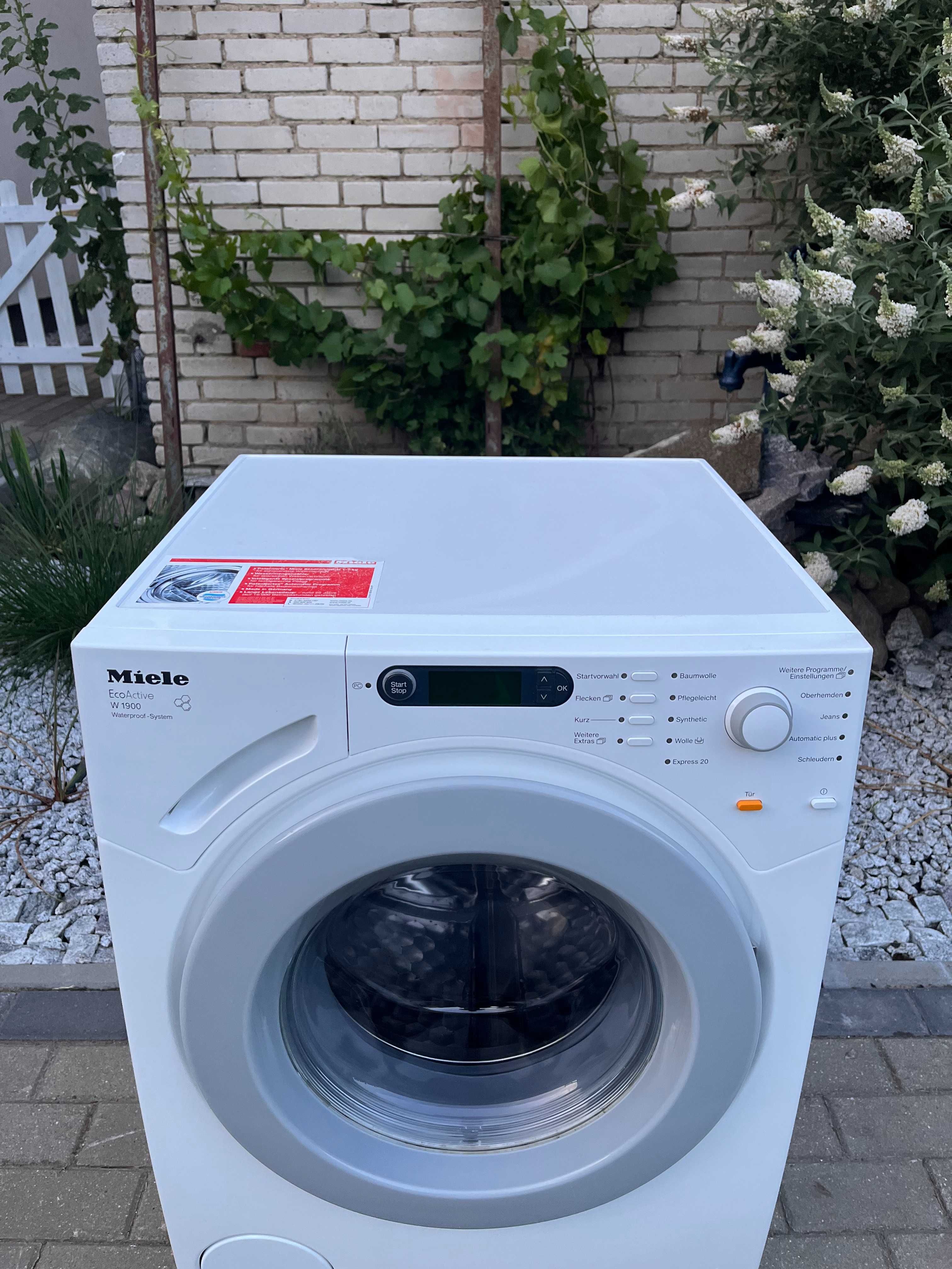 Pralka Miele W 1904 -Plaster Miodu, 7 KG, 1400 Obr -Dowóz, Gwarancja