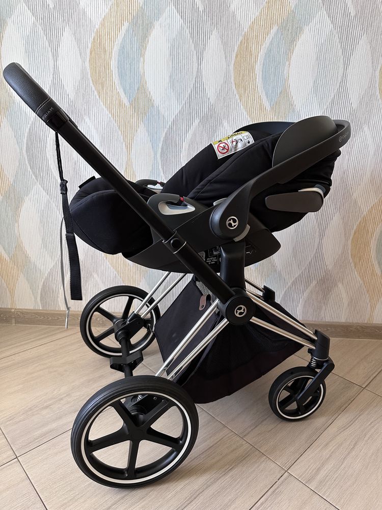 Автолюлька Cybex Cloud Z i-size у подарунок адаптери