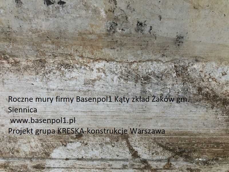 Sprzedam prawie nowe mury oporowe typ L firmy BASENPOL1