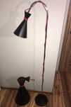 Zestaw dwóch lamp (wolnostojąca i wisząca)
