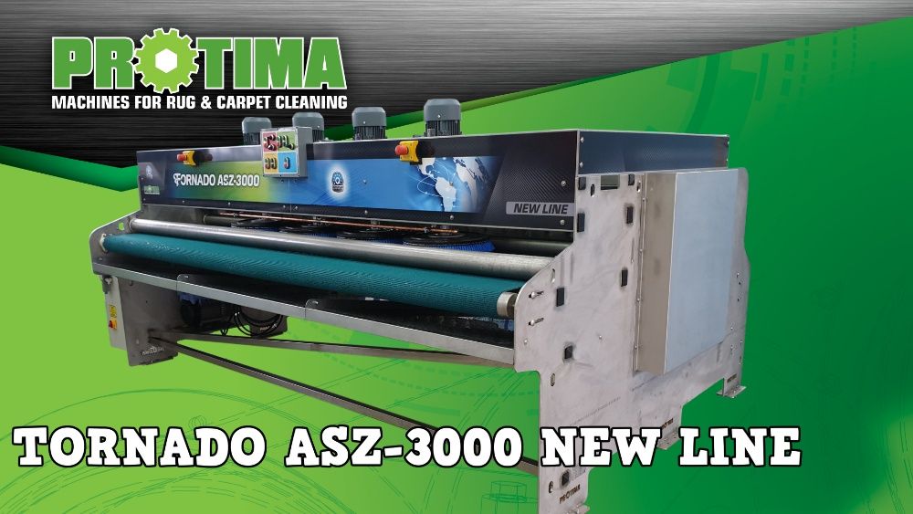 Automat Szorująco - Piorący do dywanów Tornado ASZ-3000 New Line