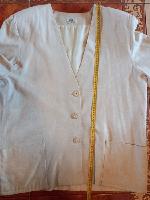 Żakiet damski ecru