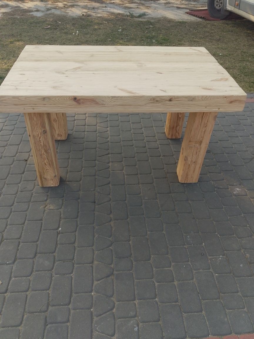 Stół ze starego drewna, transport