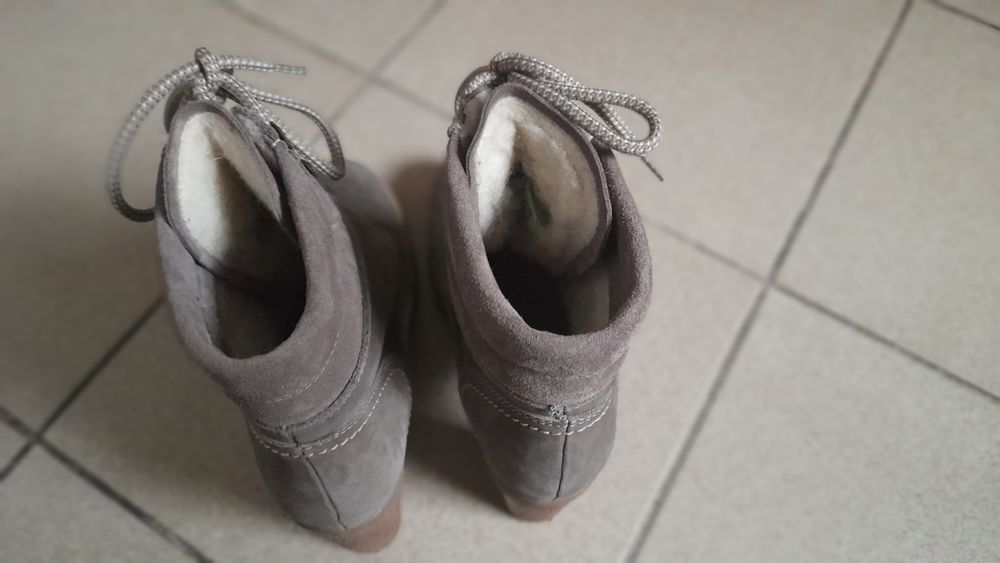 Zimowe   botki  damskie   Tamaris * rozm  38 *