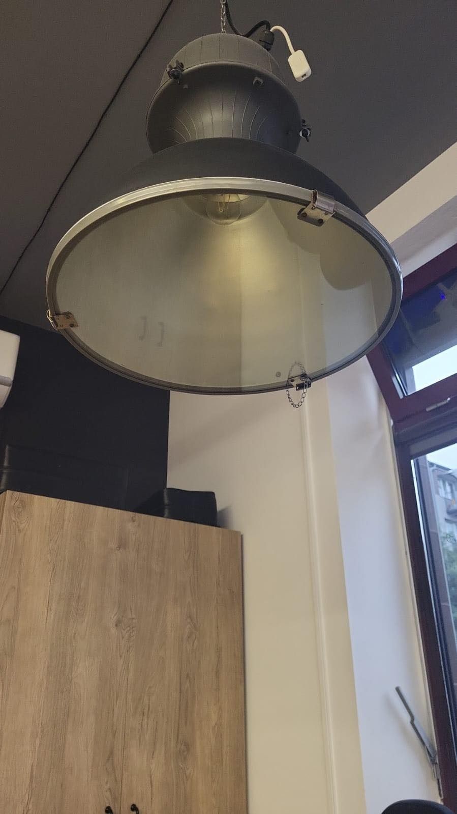 Stare lampy wiszące loft PRL