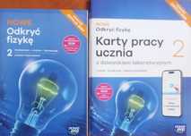 Nowe Odkryć fizykę LO 2 podr. ZP + Karty pracy ucznia. Edycja 2024