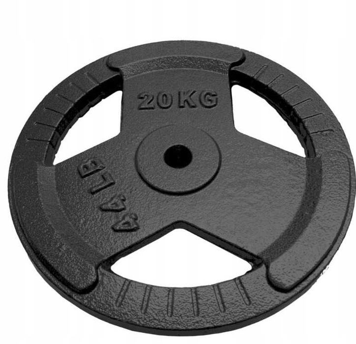 Obciążenie Żeliwne 20kg 28mm talerz żeliwny kierownica