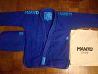 MANTO Kimono/Gi BJJ X5 Niebieskie A4