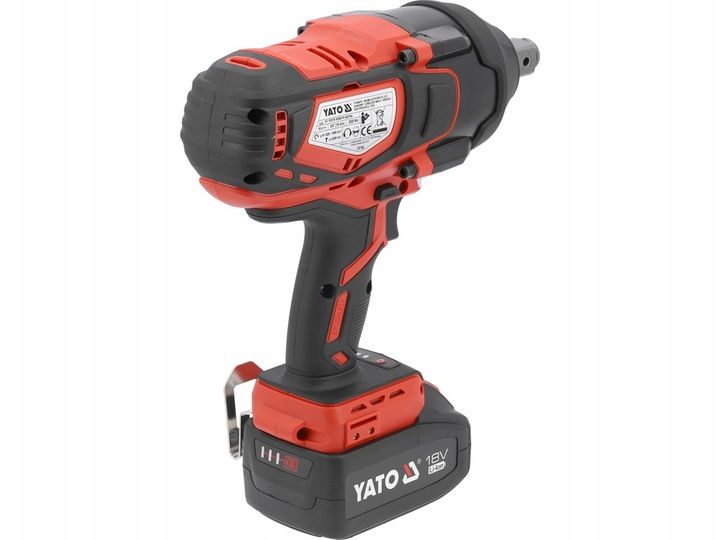 18v Yato Klucz Udarowy 3/4'' 2000nm Yt-828075 Nowość Aku 4ah Ładowarka