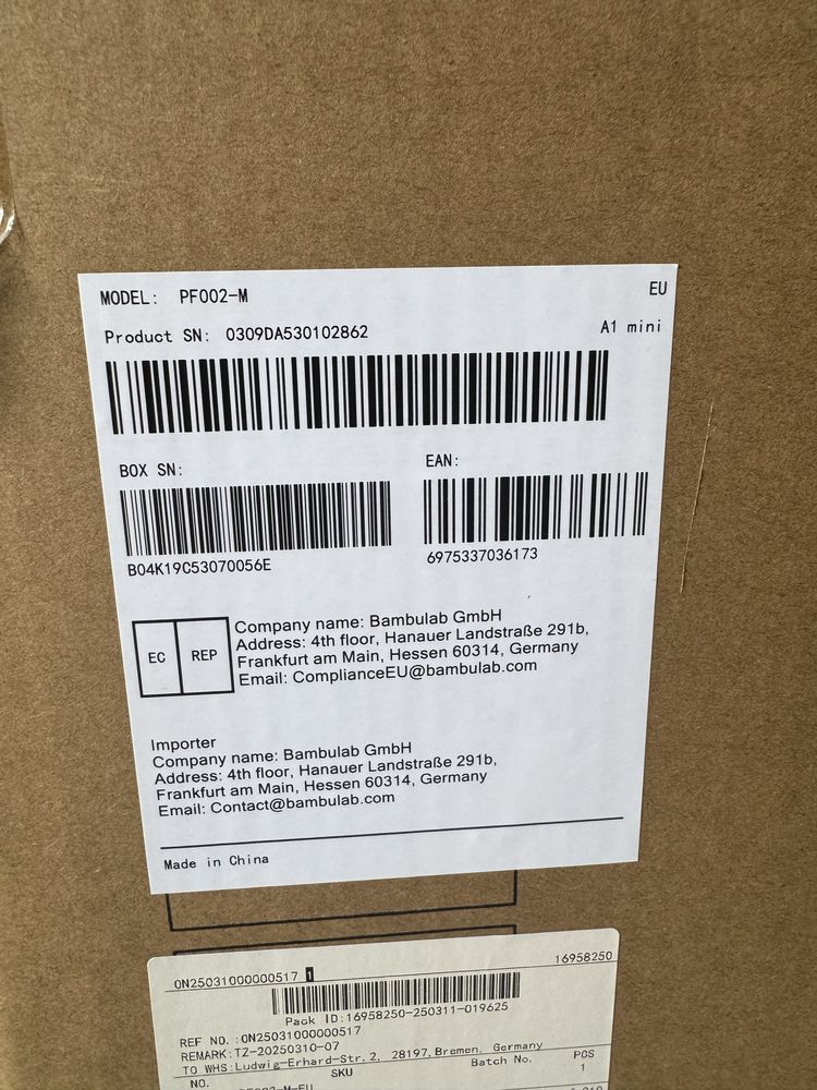 3д Принтер bambu lab p1s