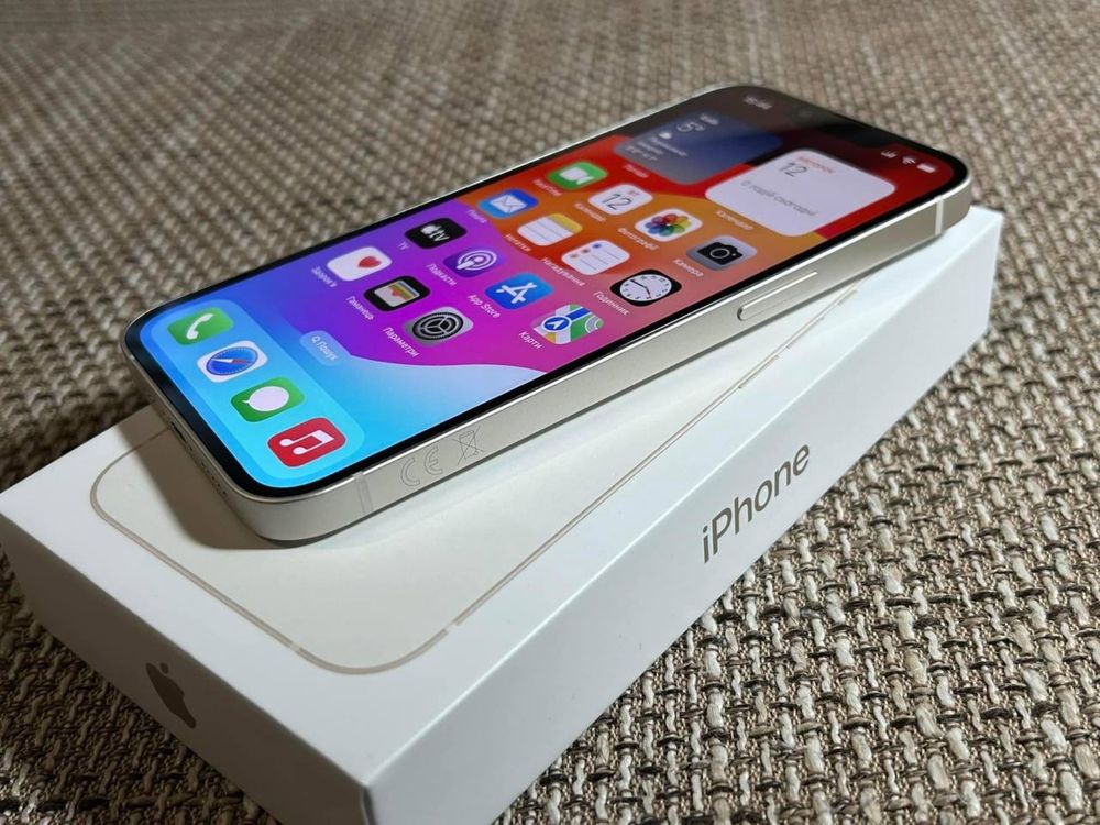 iPhone 13 white 128 gb neverlock айфон 13 білий неверлок 128 гб