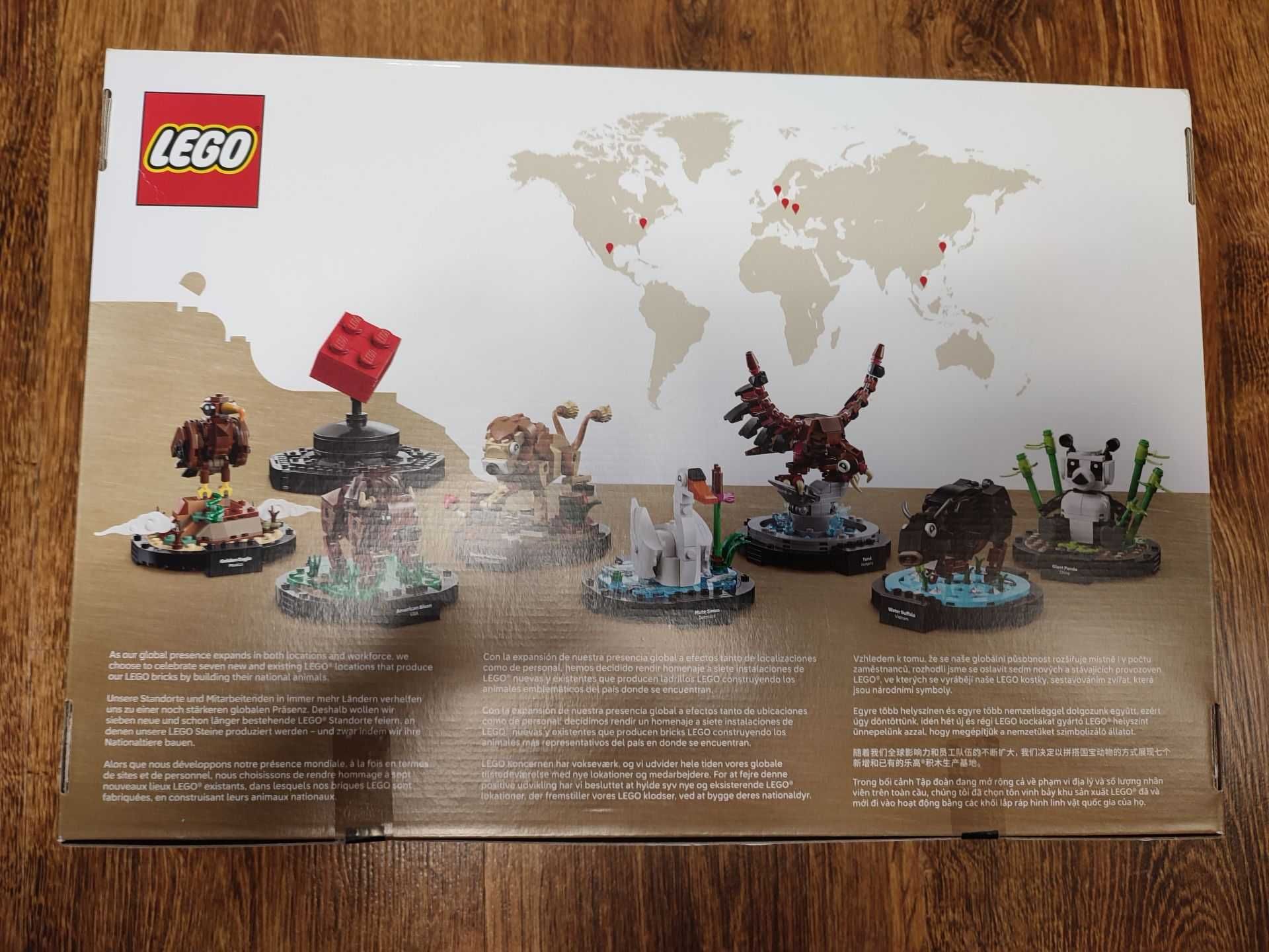 LEGO 400.2024 Factories National Animals Employee Gift -> UNIKAT!