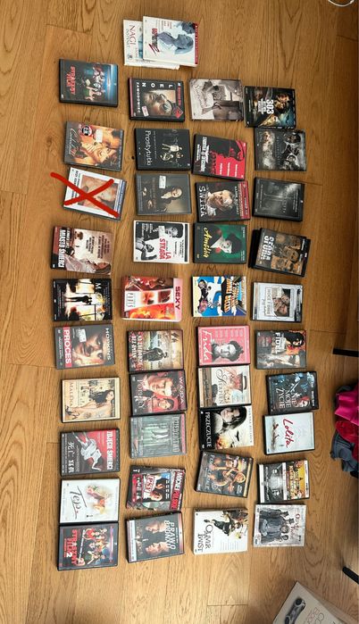 Przeróżne filmy na dvd