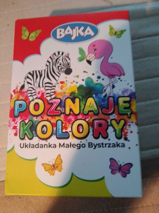 Poznaje kolory i Poznaje i rysuje kształty układanka małego Bystrzak