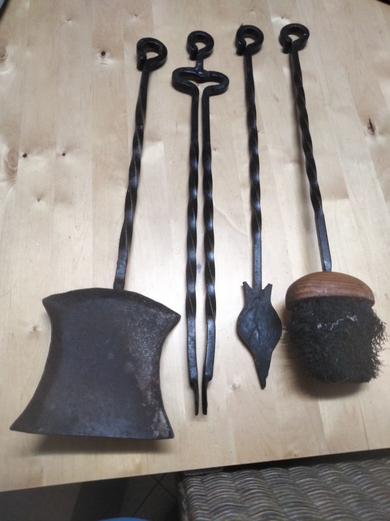 Trem para ladeira em ferro forjado