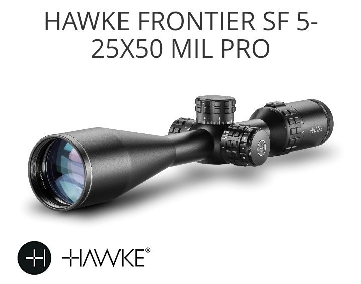 Mira Hawke Frontier 5-25X50 MIL PRO 20x