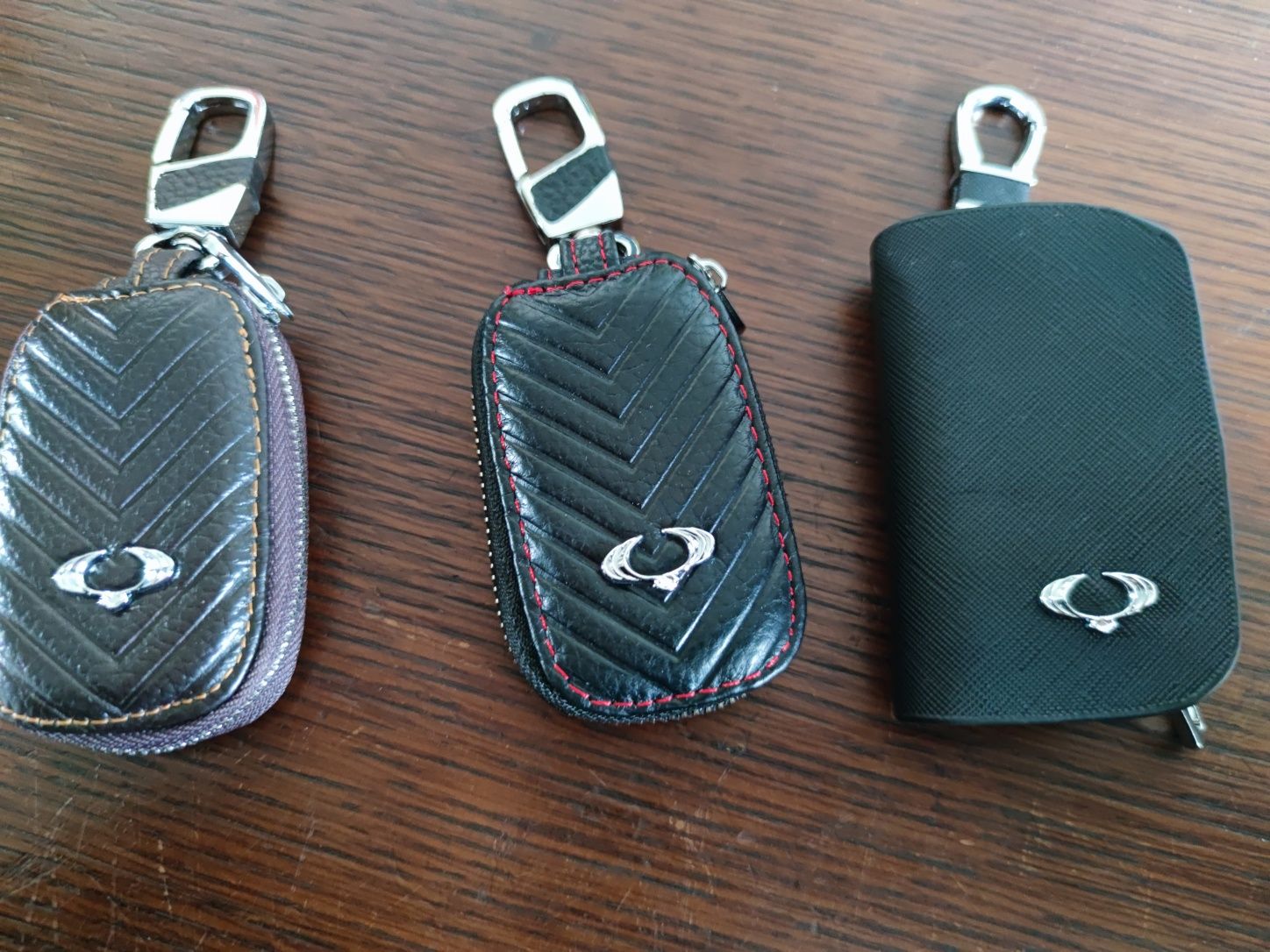 Etui na klucze 2 sztuki nowe skórzane ssangyong