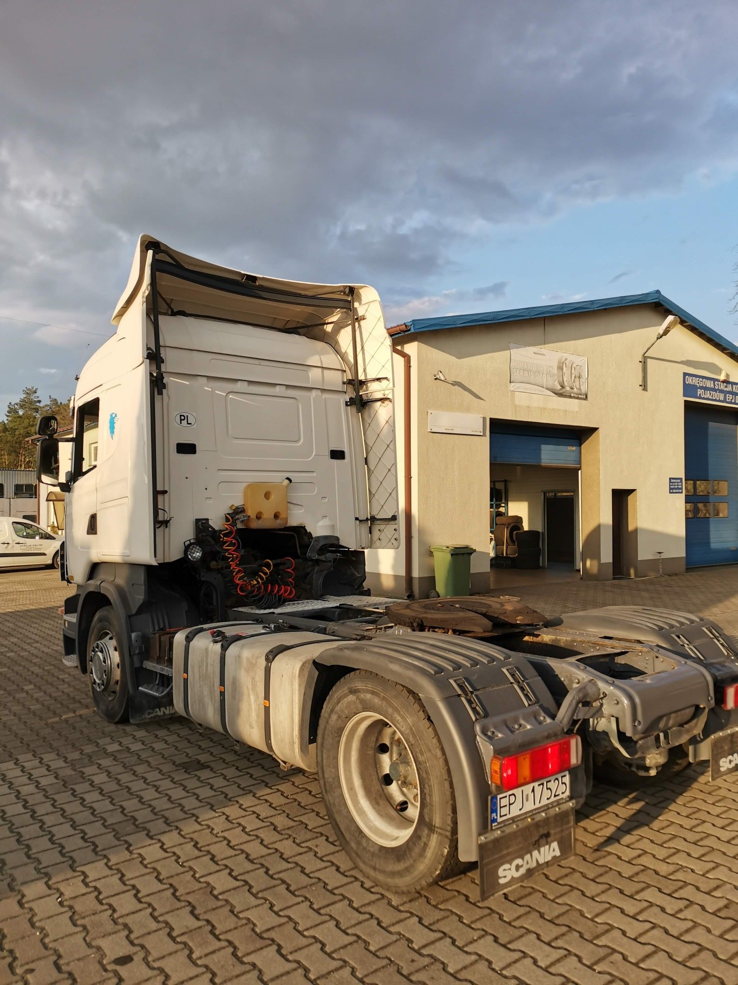 Scania R420 rok 2006. Hydraulika
