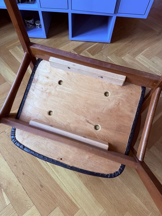 Fotel biurkowy, krzesło projekt C. Braakman