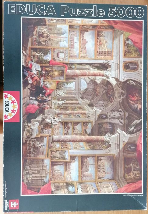 Puzzle 5000 peças - Educa - Gabinete de arte