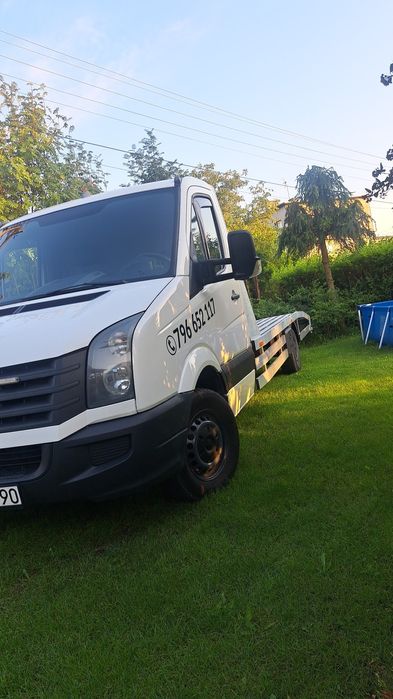 Autolaweta transport pomoc na drodze