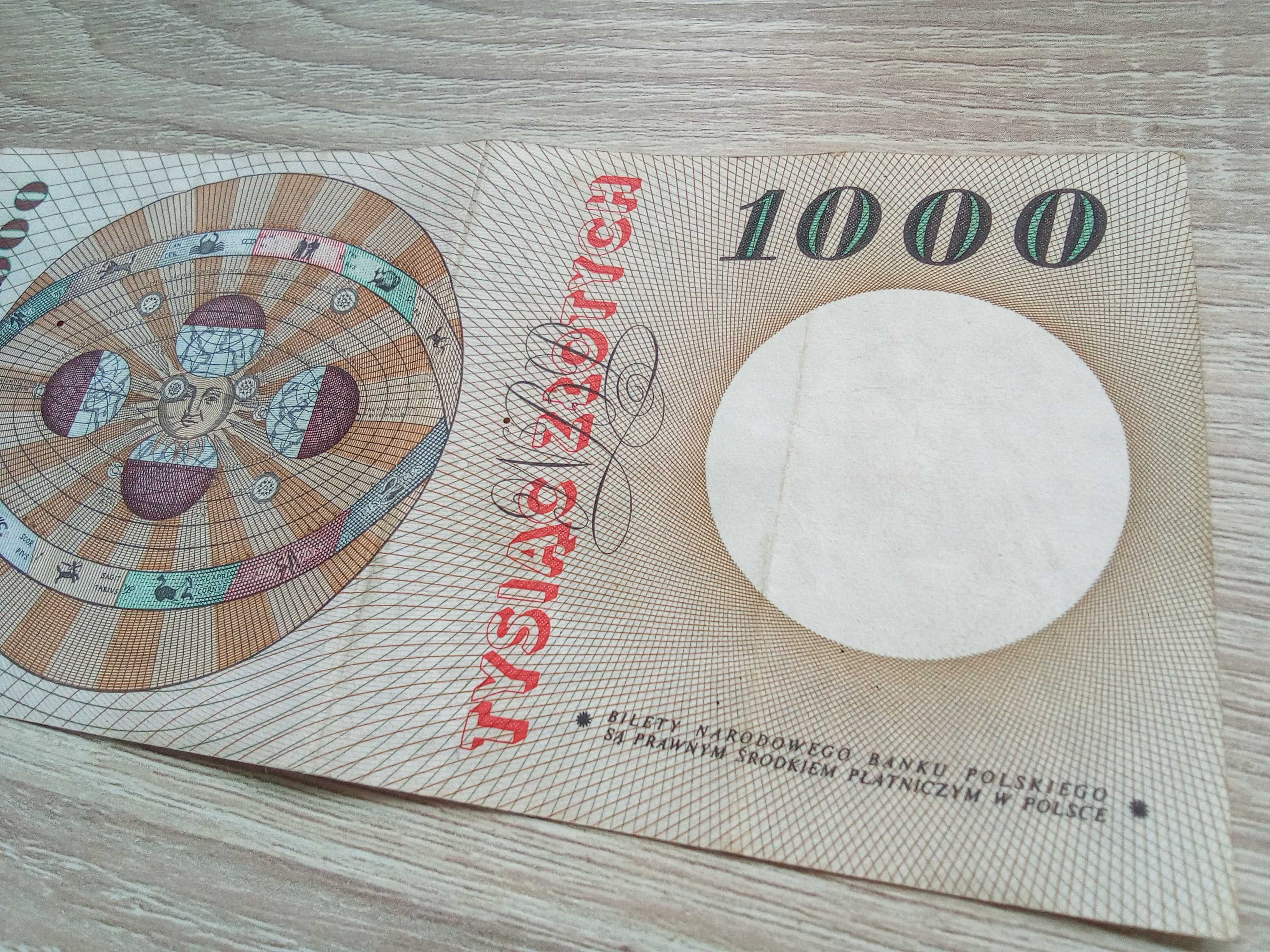 1000 złotych 1965 Kopernik seria L