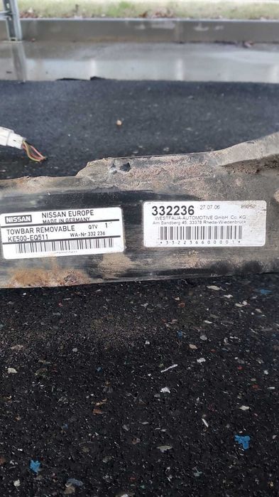 Engate Reboque Nissan x trail