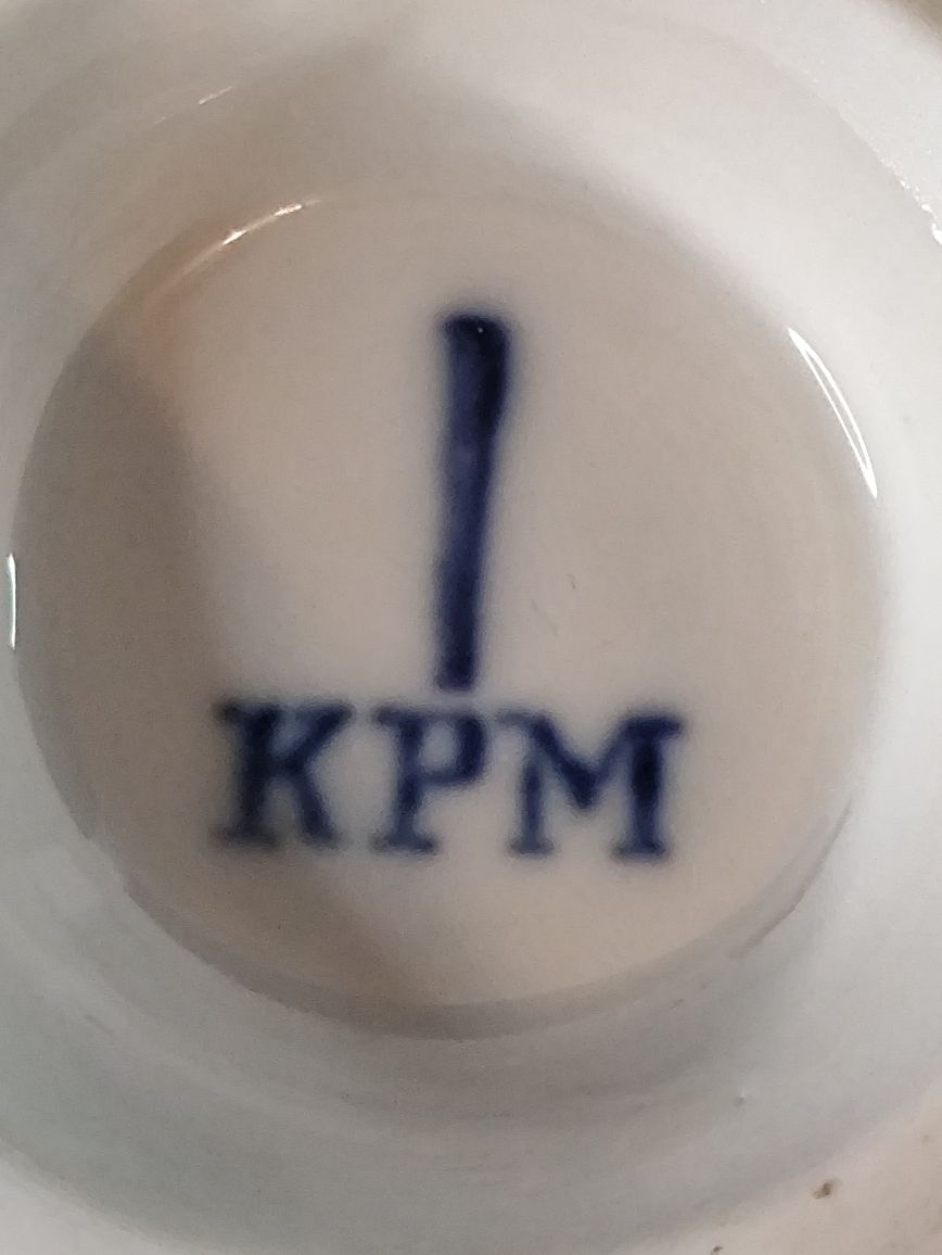 Porcelana Śląska Krister Krzysztof Wałbrzych DUO  kawa  złocenia 22 K