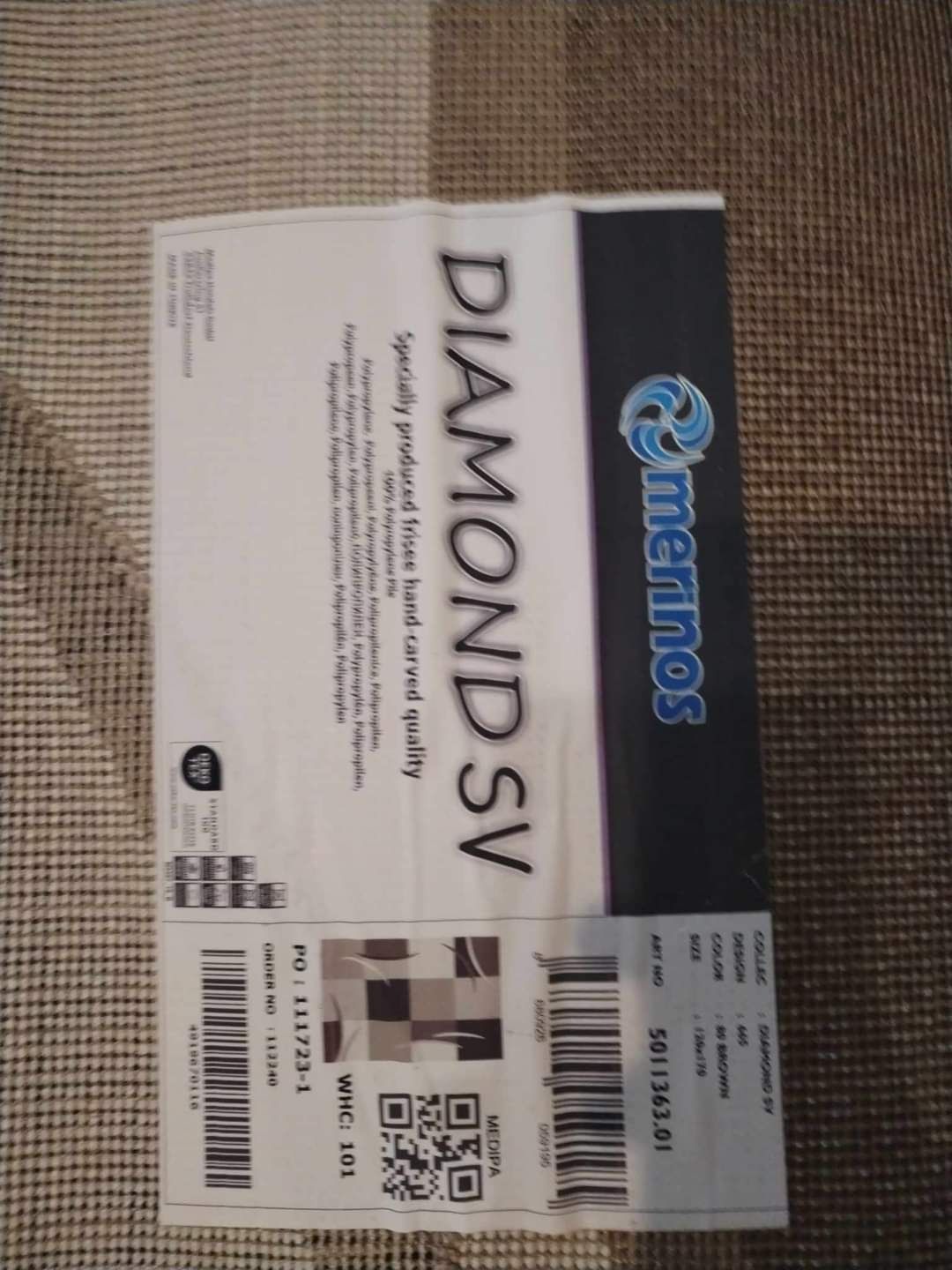 Dywan Merinos diamonds