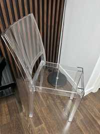 Krzesło Kartell La Marie by Starck bezbarwne pleksa transparentne