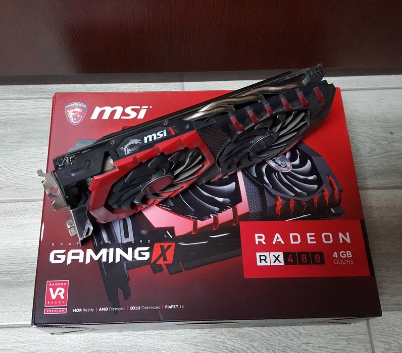 RX480 MSI GamingX 4Gb
