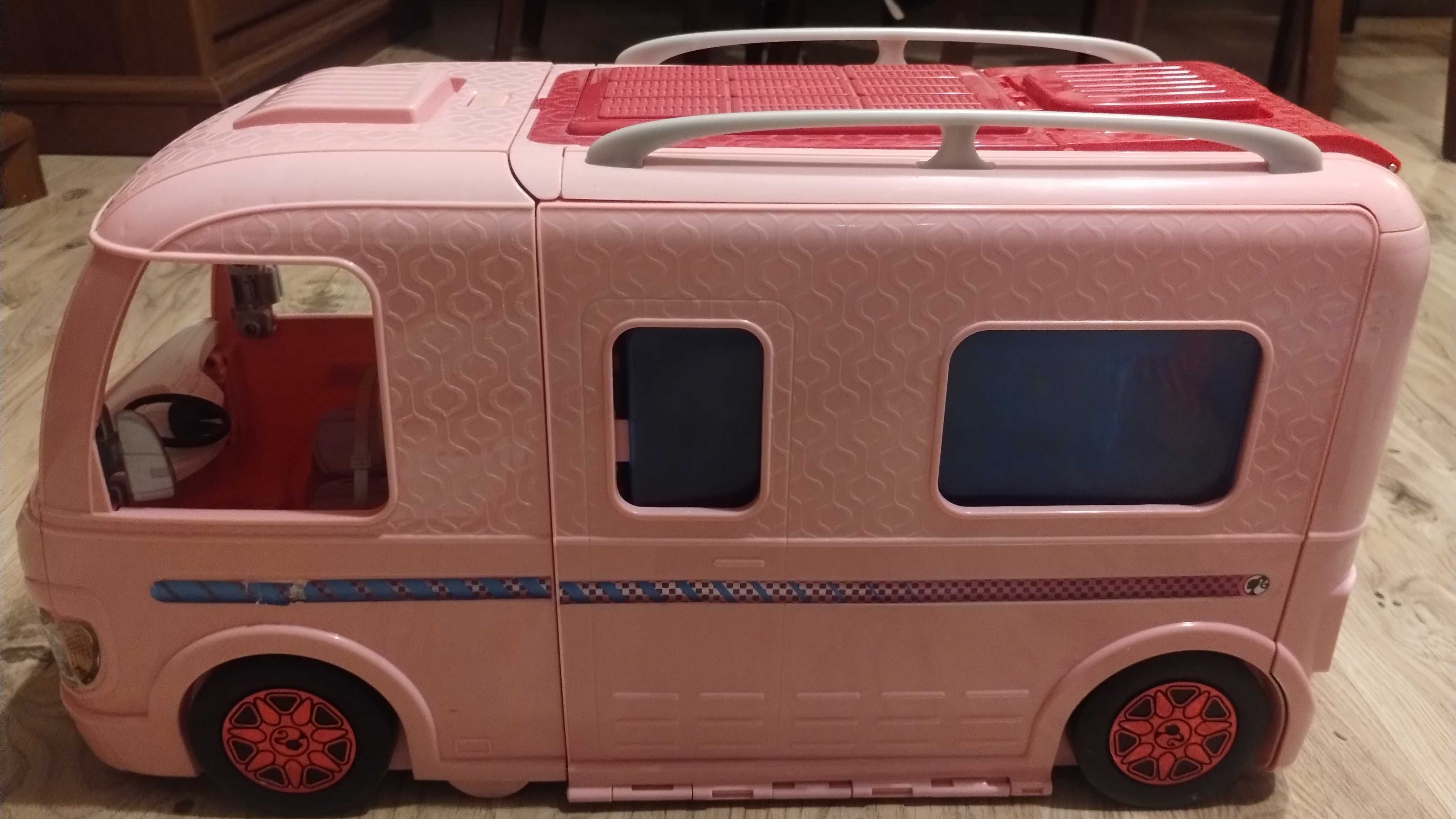 Camper Barbie-Mattel ,duże auto FBR34