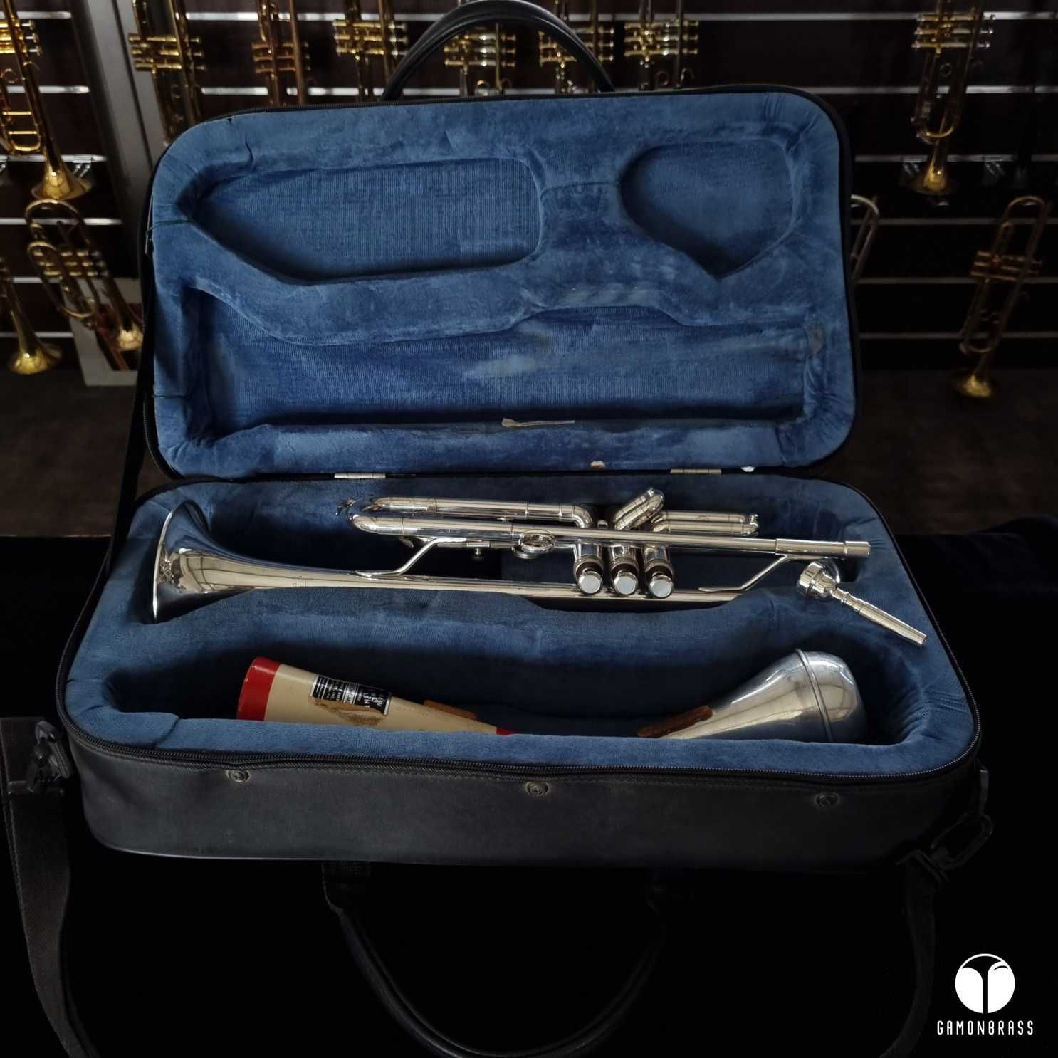 Trąbka Holton ST 304 MF Maynard Ferguson  ustnik futerał gamonbrass