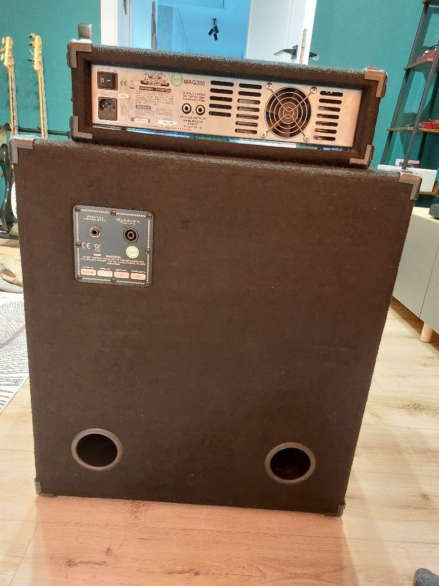 Ashdown Mag 300 EVO II + kolumna Mag 410T Deep