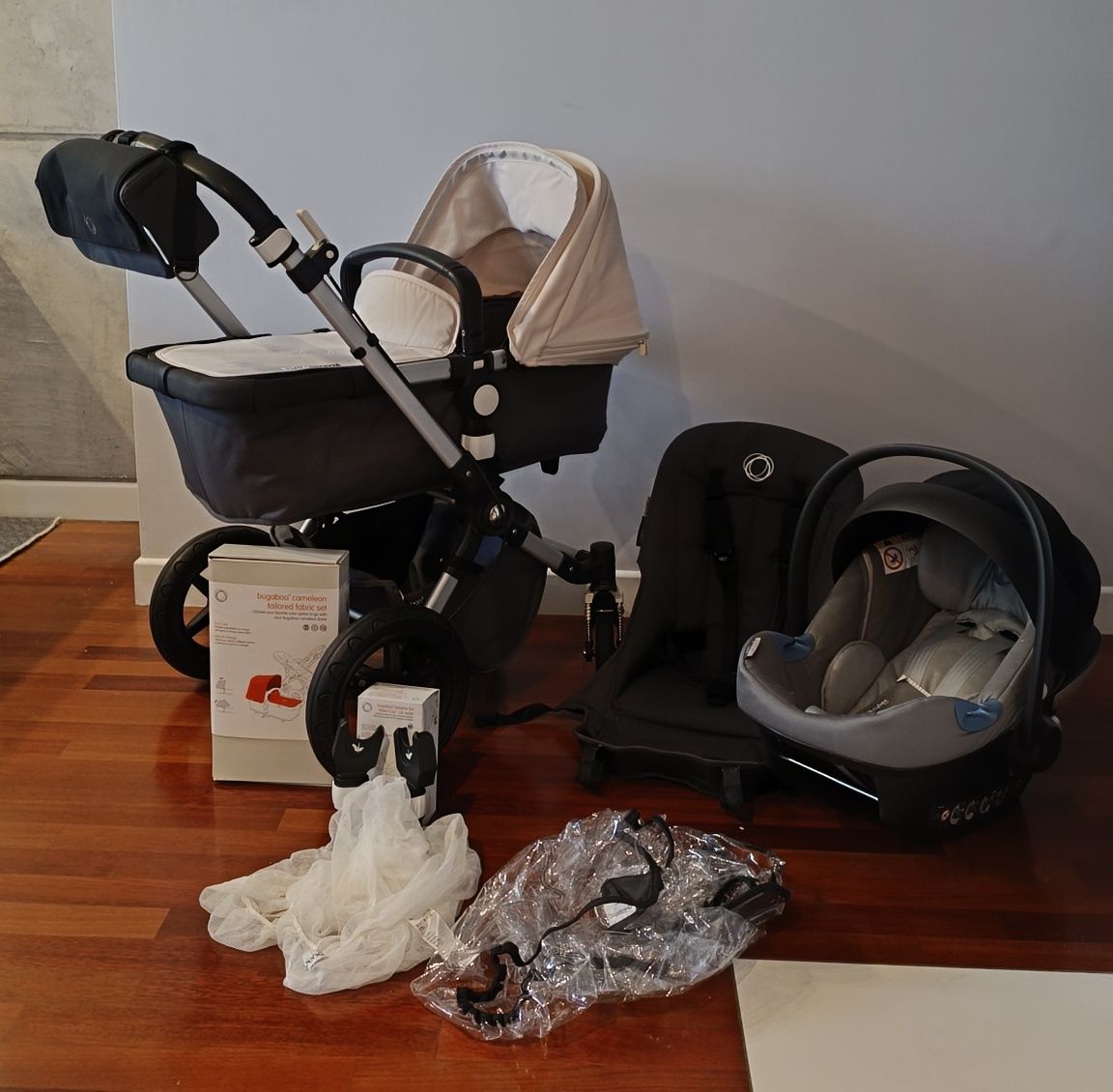 Wózek Bugaboo Cameleon 3 + fotelik Cybex