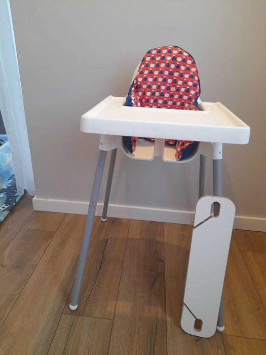 Krzesełko do karmienia antilop ikea z podnóżkiem i poduszką