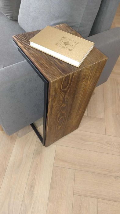 Zestaw stolik kawowy + boczny ze starego drewna LOFT OASIS