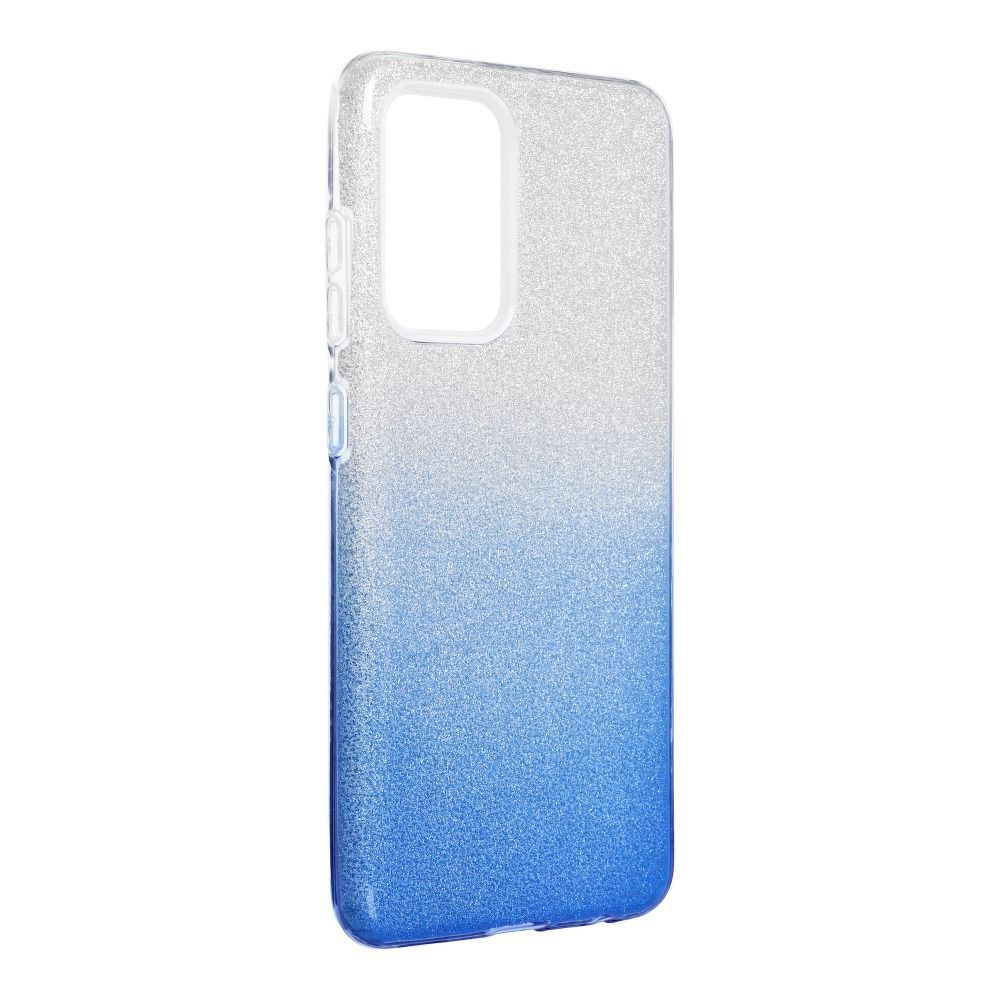 Etui Case Plecki Brokat Samsung Galaxy A52 / A52S Niebieski + Szkło 9H