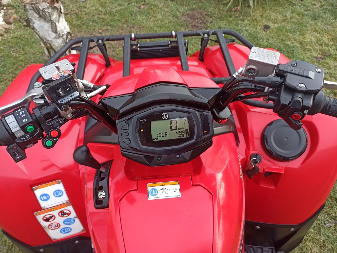 Yamaha grizzly 700 zarejestrowana can am suzuki kingquad