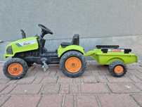 Traktor traktorek na pedały jeździk z przyczepą Class Arion