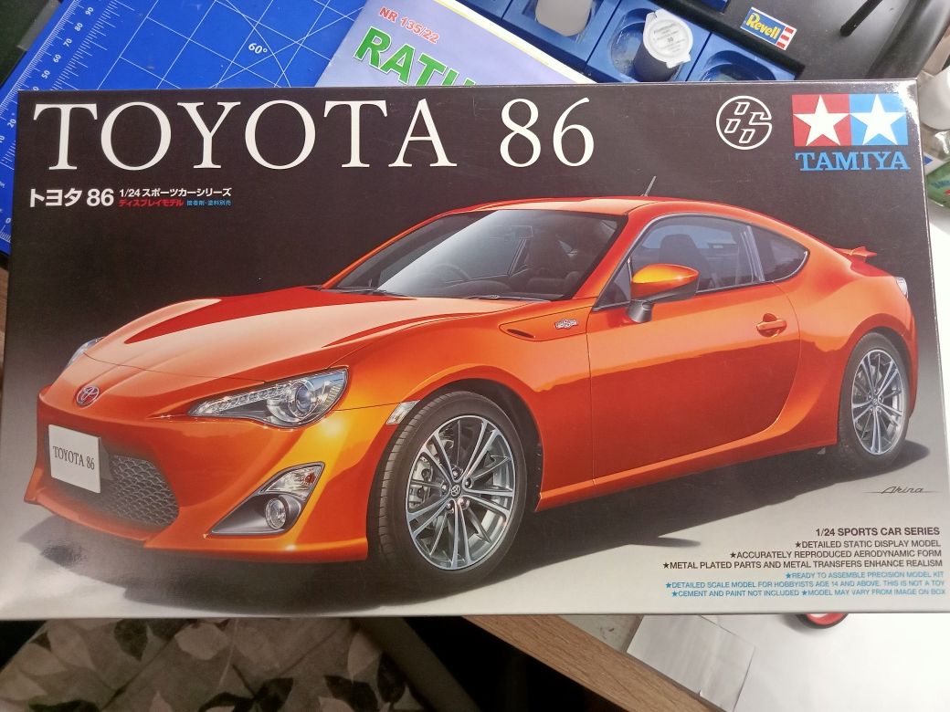 Toyota 86 TAMIYA - 1:24 NOWY MODEL!!
