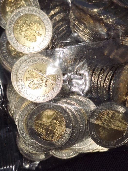 4 x Woreczek 100 sztuk monet 5 zł 2024 - Zamek w Łańcucie.