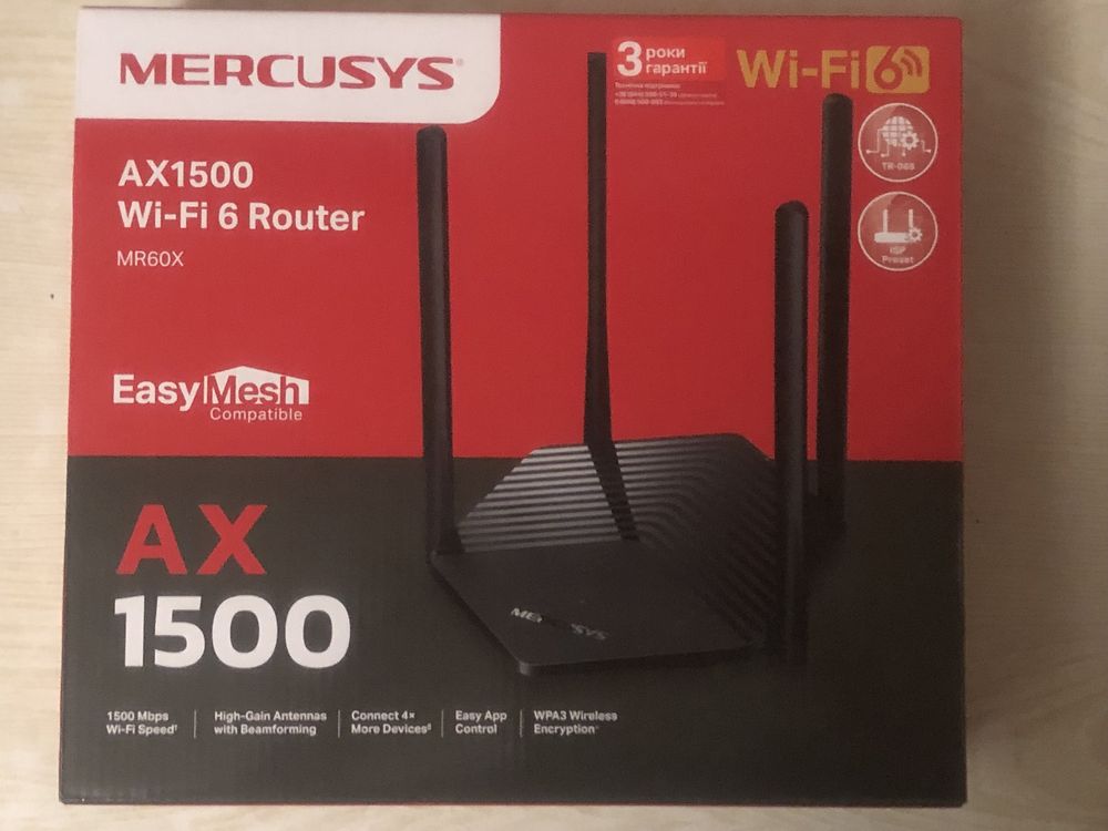 AX1500 Wi-Fi 6-маршрутизатор-Читаємо Опис!