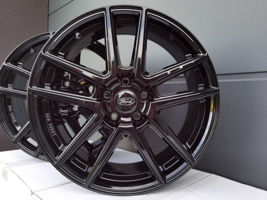 Nowe 18 " Ford 5x108 Czarne Puma Kuga S-MAX Escape Edge Galaxy Felgi