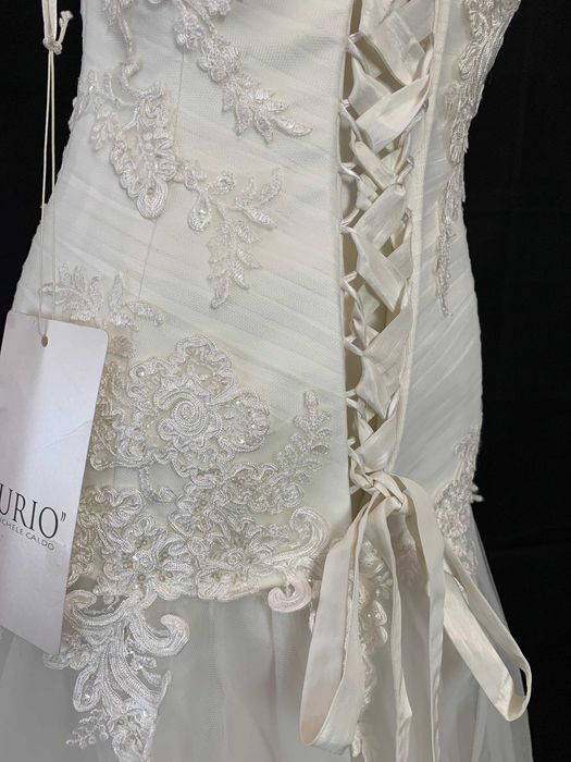 nowa z metką suknia ślubna 38/40 M/L Litera A na ślub wesele poprawiny