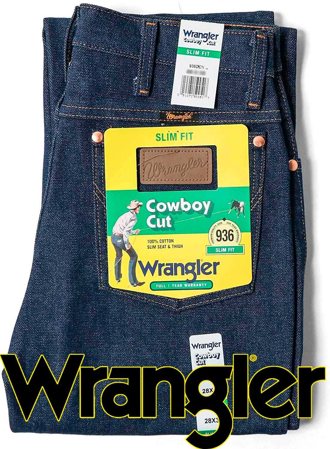 Джинси Wrangler 936 Rigid Slim Fit Мексика