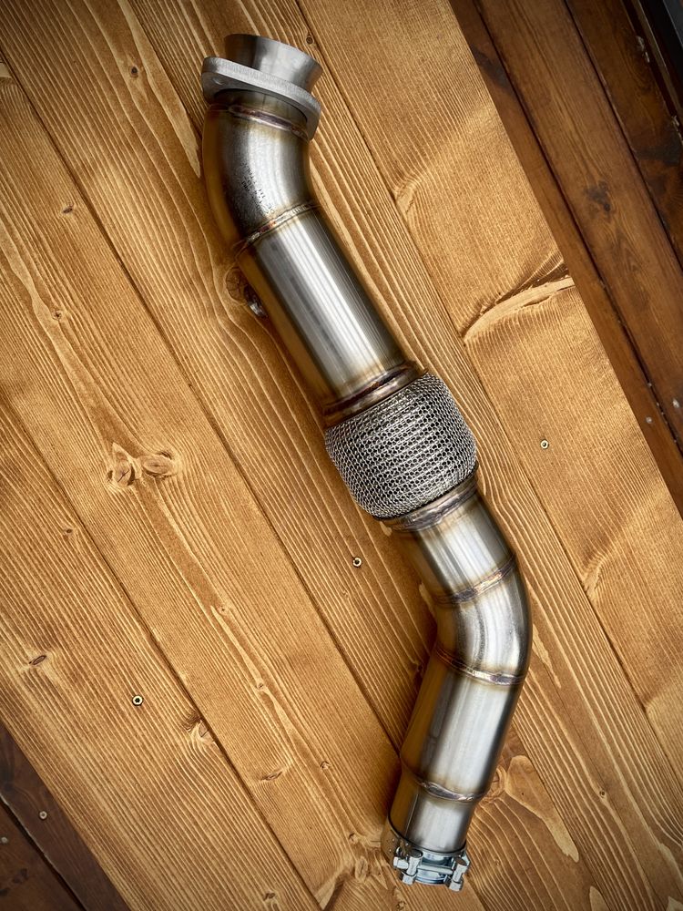 Downpipe 3” e46 330d 330xd m57 m57n X3 e83